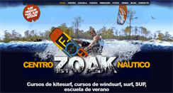 Desktop Screenshot of centronauticozoak.com